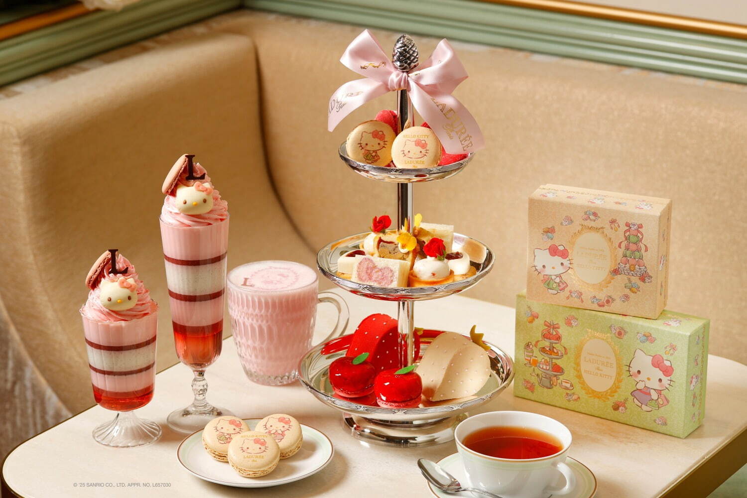 ラデュレ(Ladurée) ハローキティ アフタヌーンティー｜写真1