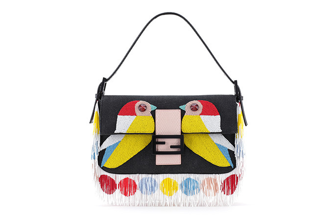 超希少 FENDI マンマバケット 鳥モチーフ