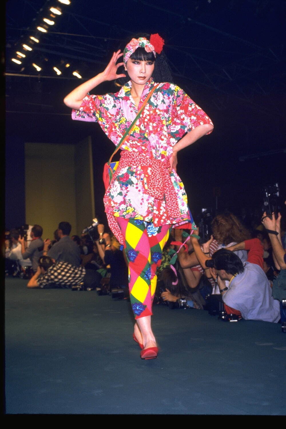 ブラウス、パンツ、カーディガン 1986年春夏 文化学園ファッションリソースセンター
提供:文化学園ファッションリソースセンター