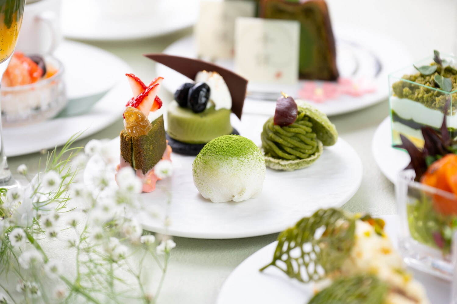 ザ・プリンス パークタワー東京×宇治抹茶ブランド・千休「お抹茶アフタヌーンティー」玄米粉の抹茶カヌレ｜写真3