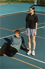 ラコステ“ゆったりサイズ”のウィメンズポロシャツ、アダム エ ロペ限定ボーダーカラーで｜写真11