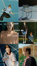 ラコステ“ゆったりサイズ”のウィメンズポロシャツ、アダム エ ロペ限定ボーダーカラーで｜写真12