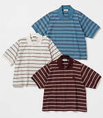 ラコステ“ゆったりサイズ”のウィメンズポロシャツ、アダム エ ロペ限定ボーダーカラーで｜写真1