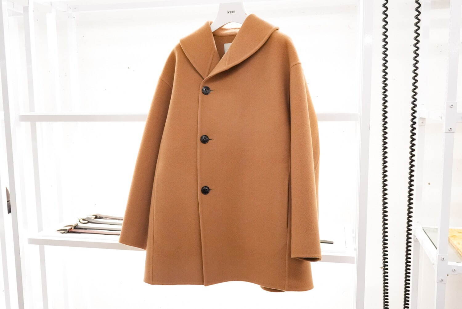 DOUBLE FACE SHAWL COLLAR COAT 148,500円