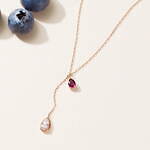 4℃“みずみずしいフルーツ”着想25年春ジュエリー、ぶどう＆マスカットの淡い天然石リングなど｜写真9