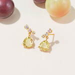 4℃“みずみずしいフルーツ”着想25年春ジュエリー、ぶどう＆マスカットの淡い天然石リングなど｜写真15