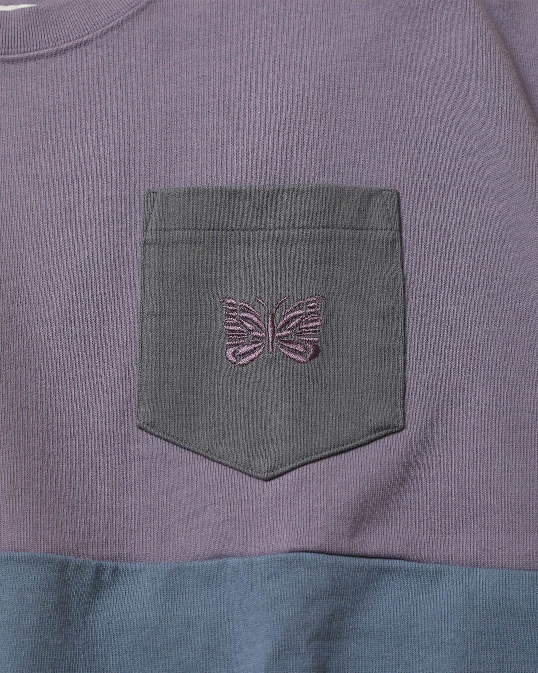 ニードルズ×ts(s)、立体的な幾何学模様のミリタリージャケットやカラーブロックTシャツ｜写真10