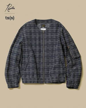 ニードルズ×ts(s)、立体的な幾何学模様のミリタリージャケットやカラーブロックTシャツ｜写真1