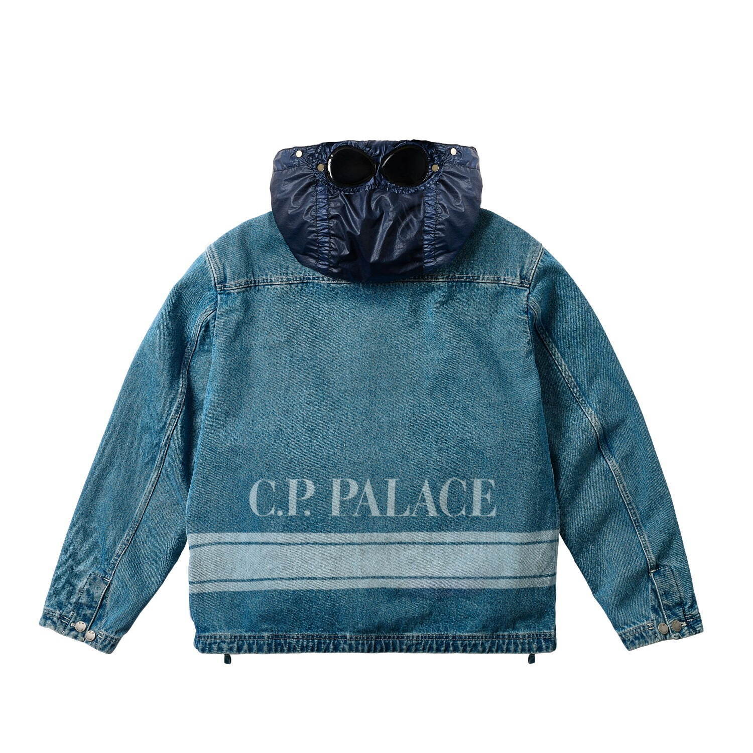 パレス スケートボード×C.P. カンパニー、デニムの“ゴーグルジャケット”やフリースフーディー｜写真5