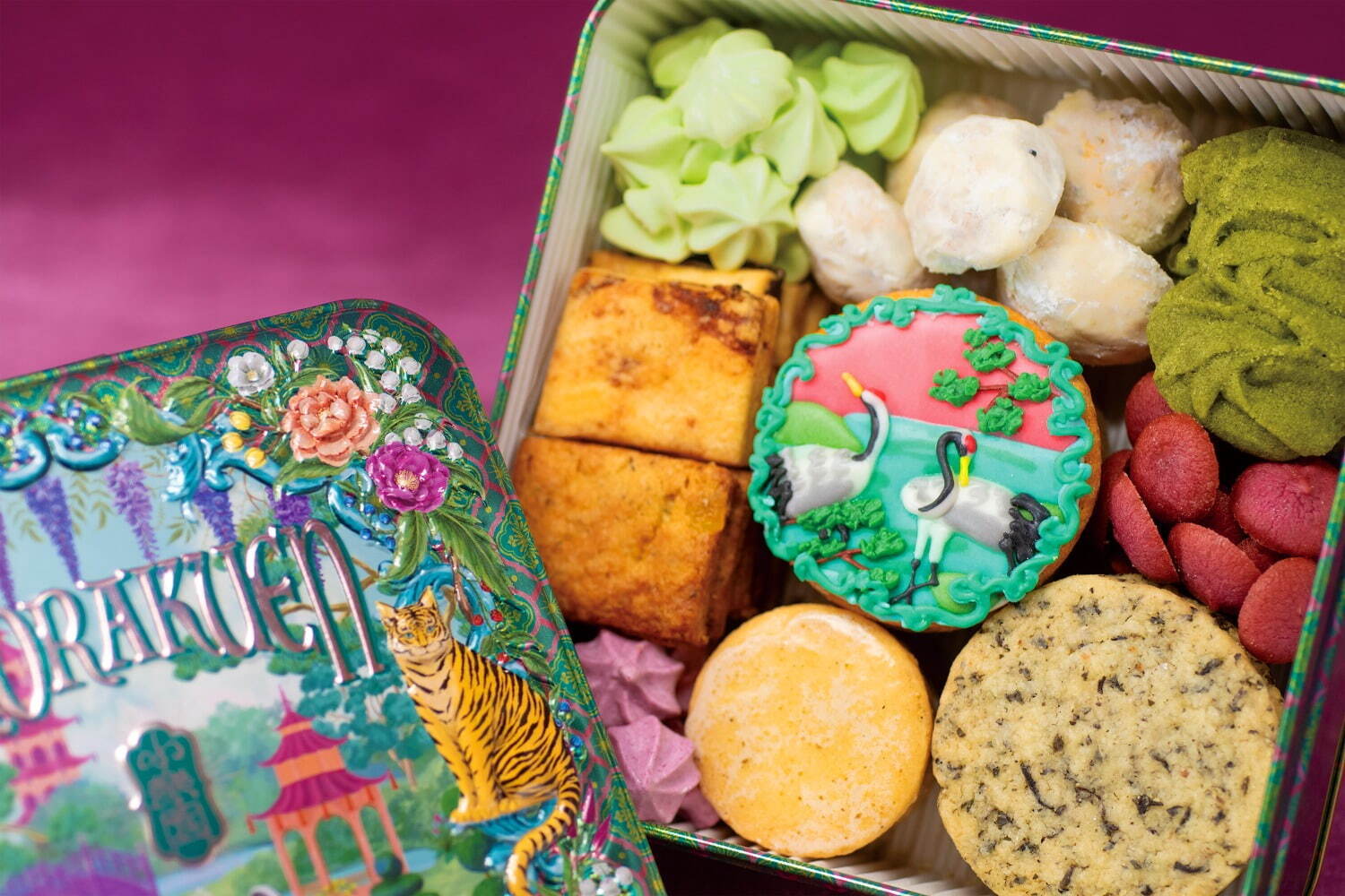 「庭園缶 -小楽園の焼き菓子詰め合わせ-」6,800円