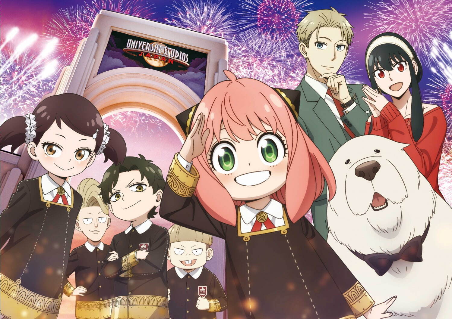 USJ×アニメ「SPY×FAMILY」スパイワールドに没入するVRコースターやストーリー・ライド｜写真1