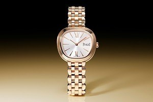 ピアジェ25年新ジュエリーウォッチ「シックスティ」台形シルエット×煌めくゴドロン装飾ケース