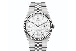 ロレックス“ケース＆ブレスレット一体型”新ウォッチ「ランドドゥエラー」ハニカムモチーフのダイアル