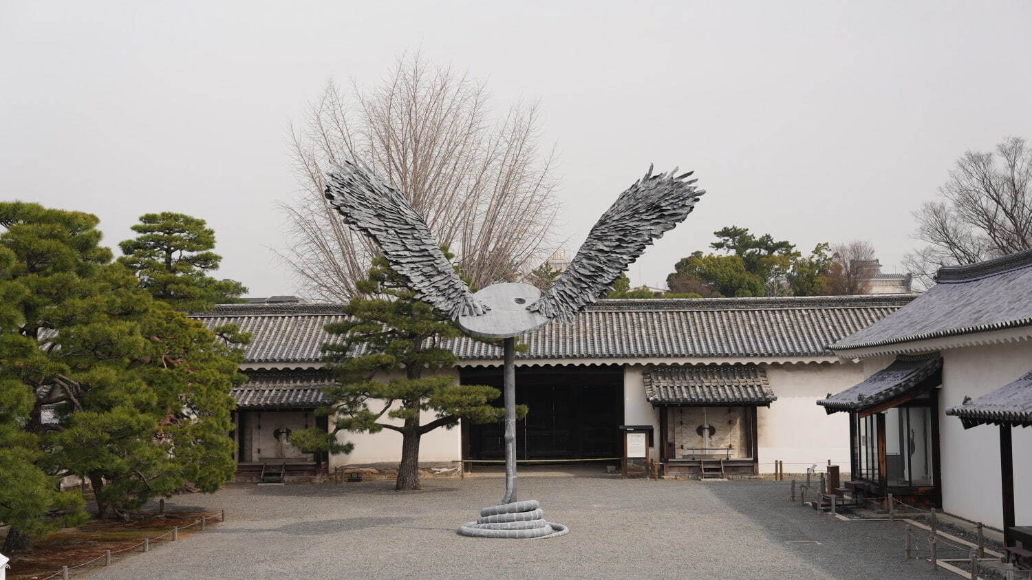 Installation views of <i width="1500" height="843">Anselm Kiefer: SOLARIS</i> at Nijo Castle, Kyoto, 2025.
Photo: Ufer! Art Documentary; Courtesy of Fergus McCaffrey.