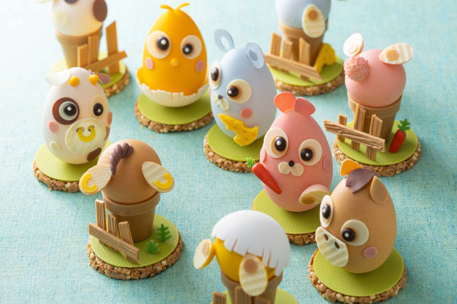 ザ・キャピトルホテル 東急”イースターエッグ型“動物チョコ＆フラワーデザインクッキー