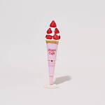 ジェラート ピケ カフェ“ケーキ or パフェ風”あまおうソルベの贅沢苺クレープ｜写真2