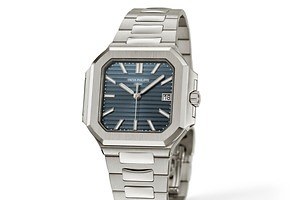 パテック フィリップの腕時計「キュビタス」25年新作、ケース径40mmミディアムサイズ