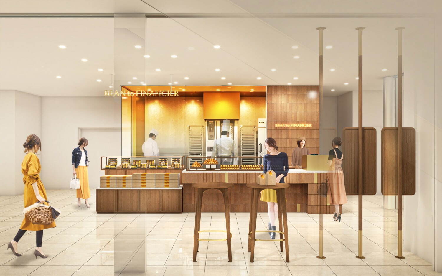 「ビーン トゥ フィナンシェ」新宿＆大阪に、濃厚アーモンド香る焼き立てフィナンシェ専門店｜写真4