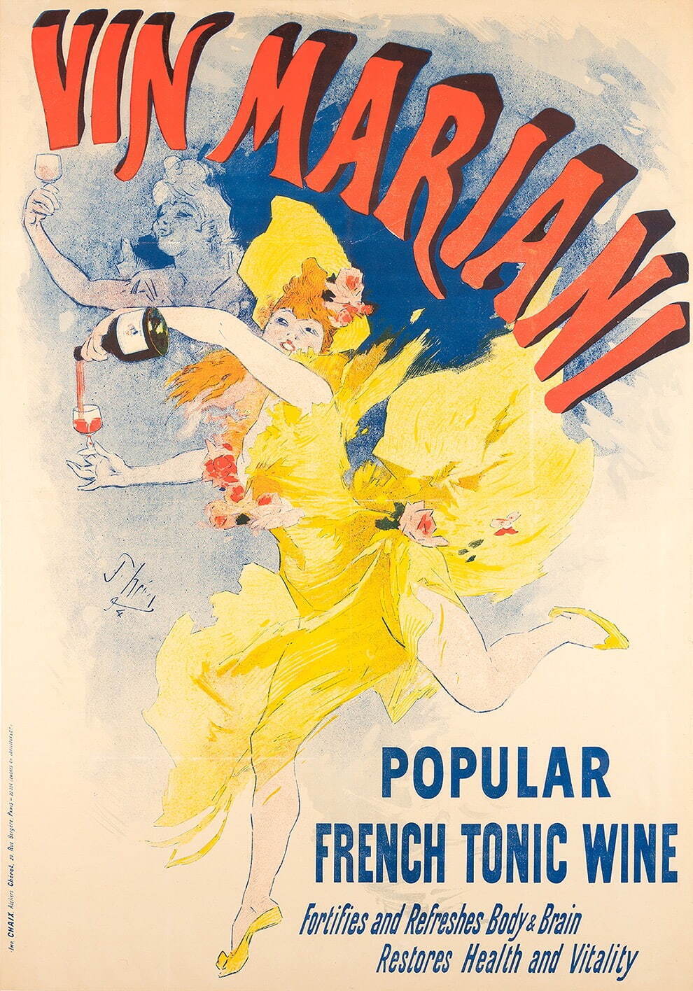 ジュール・シェレ 《マリアーニ・ワイン》 1894年