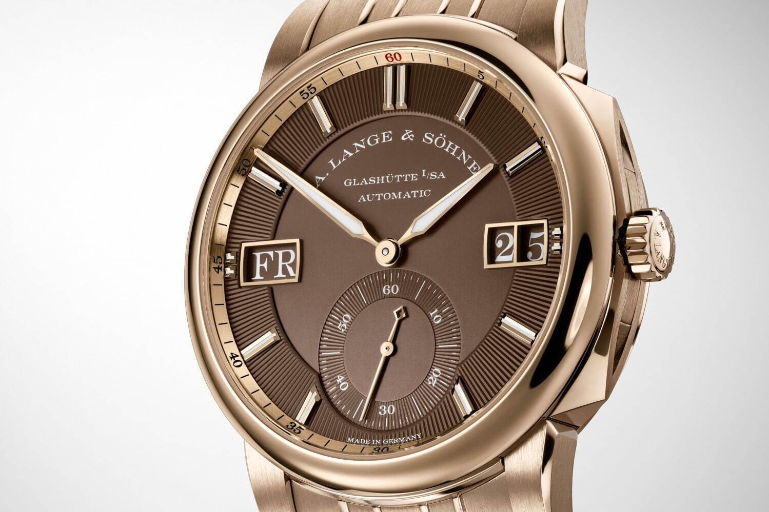 バックル｜A.ランゲ＆ゾーネの腕時計「オデュッセウス」ハニーゴールドケース×ブラウンダイヤルの25年新作