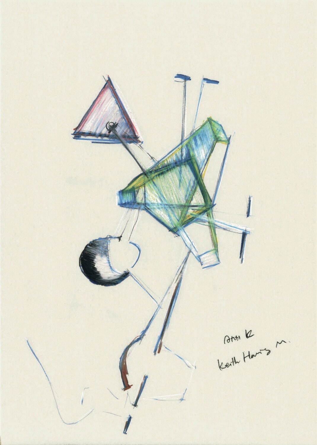 北川原温 《中村キース・ヘリング美術館ドローイング》 2000年代