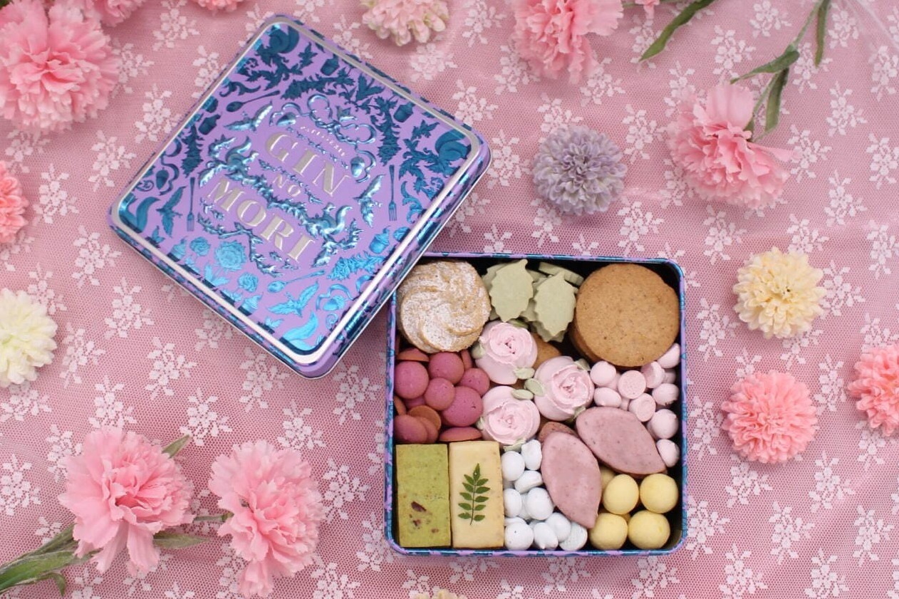 ラベンダー｜「パティスリー ギンノモリ」母の日限定“花束”クッキー缶、バラ型メレンゲやタンポポクッキー