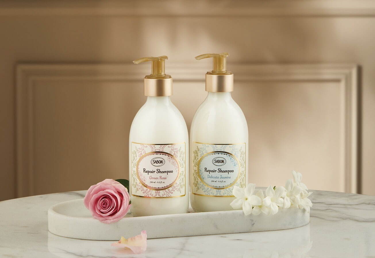 SABON25年夏“ダメージリペア”着目ヘアケアライン、バラorジャスミン香るシャンプーやヘアマスク｜写真6