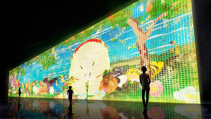 チームラボ、世界初の大展覧会「踊る！アート展と、学ぶ！未来の遊園地」を東京・お台場で開催 | 写真