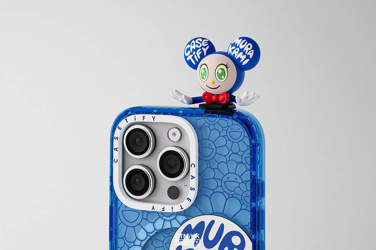 男性に人気！ ケースティファイ×村上隆、アバター「DOB君」フィギュアを Smartphone Axesary
