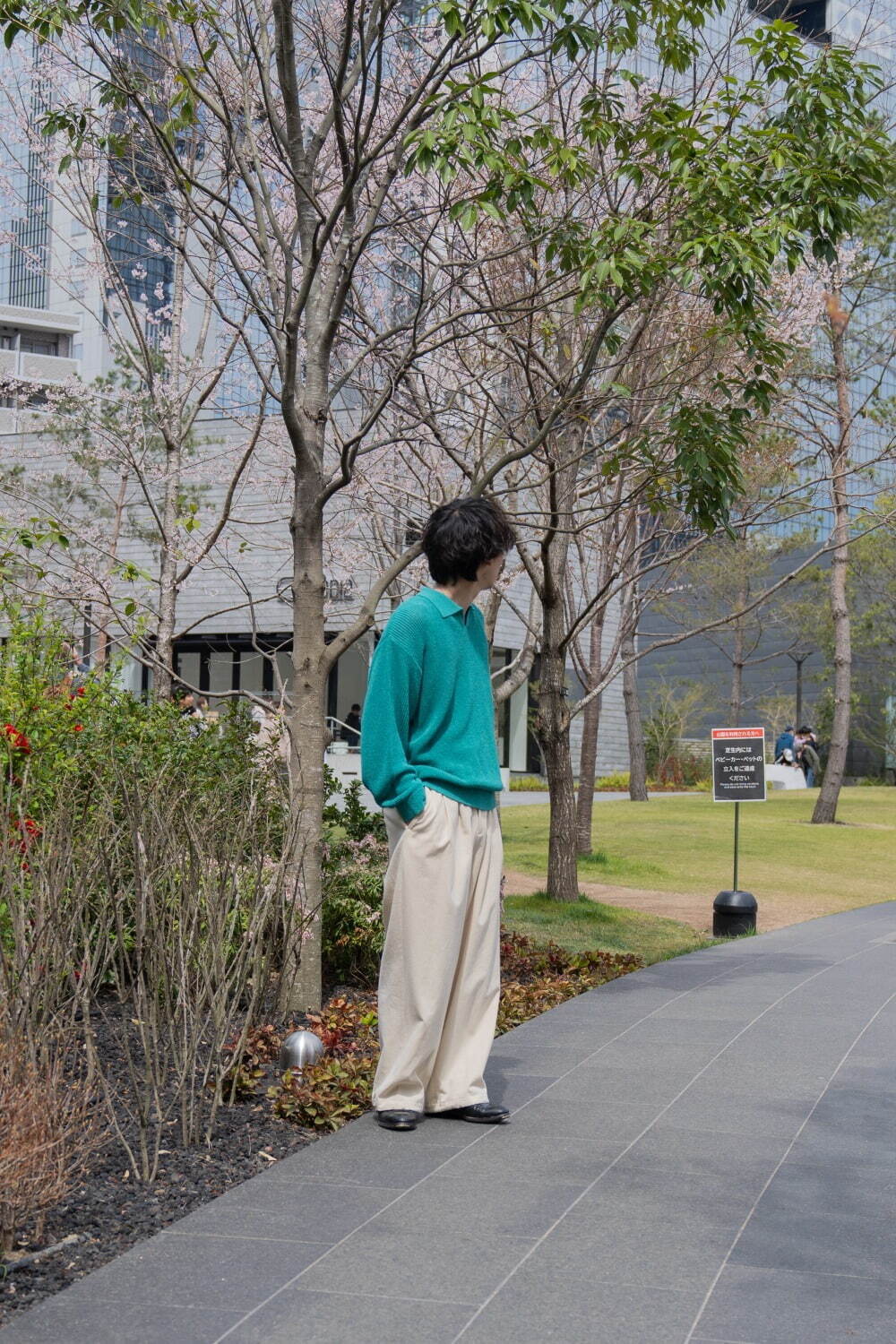 ブラン ワイエム”ドライタッチ”な和紙のロングスリーブニット、大阪・サイン限定で｜写真11