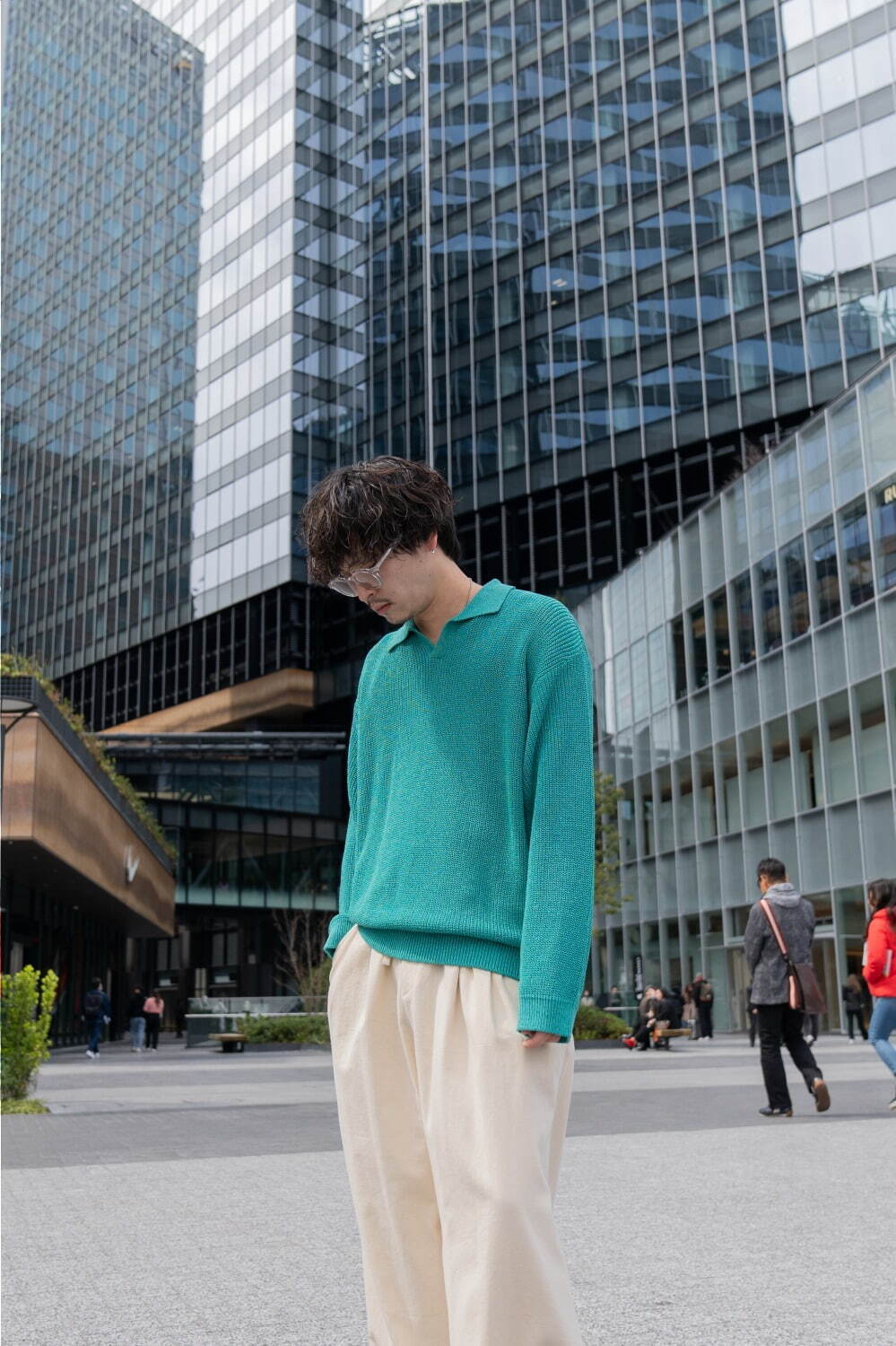 ブラン ワイエム”ドライタッチ”な和紙のロングスリーブニット、大阪・サイン限定で｜写真12