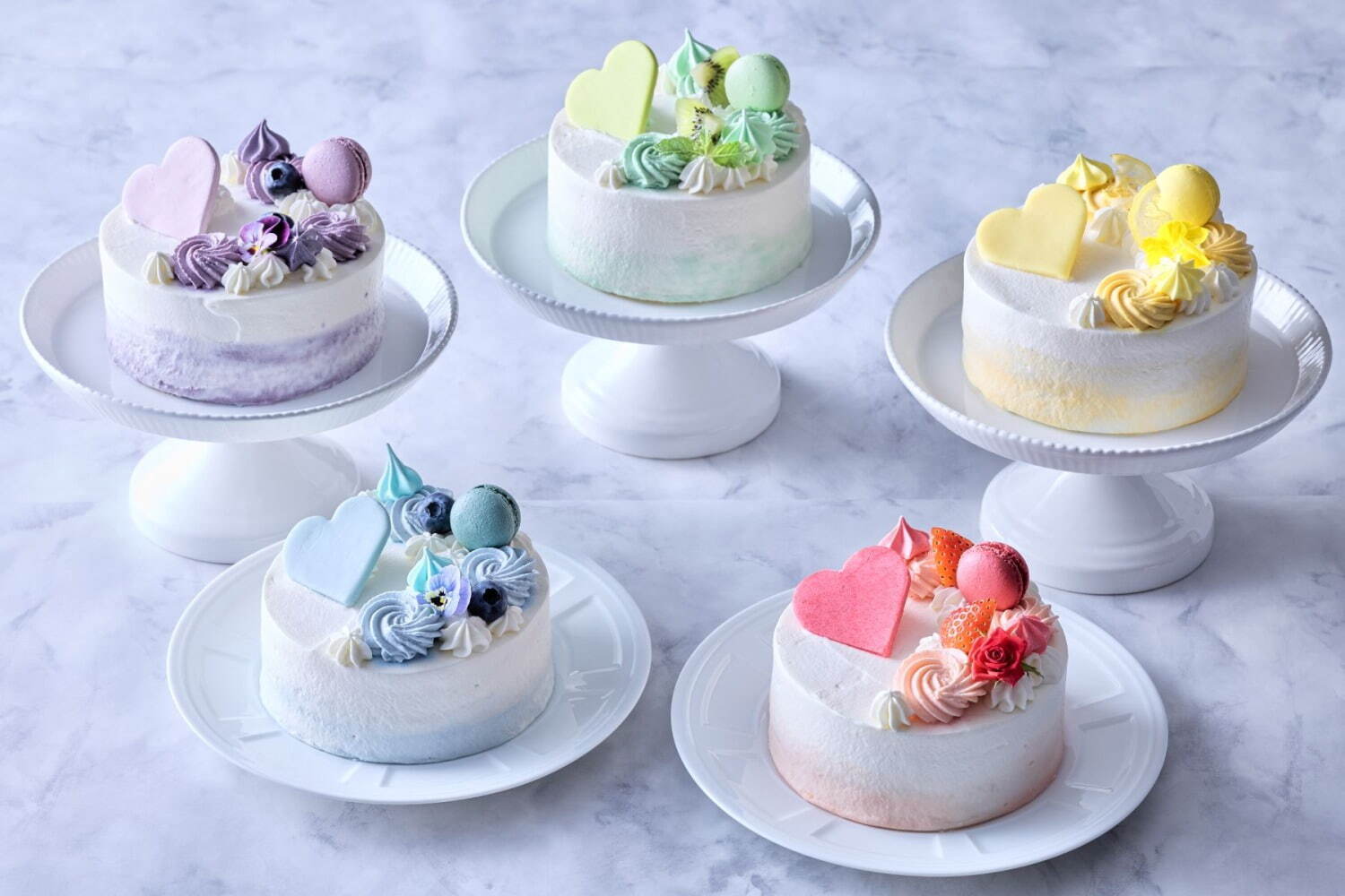 京都「はんなり紫陽花アフタヌーンティー」メロン×カラフル寒天のあんみつや最中など“紫陽花スイーツ”｜写真9