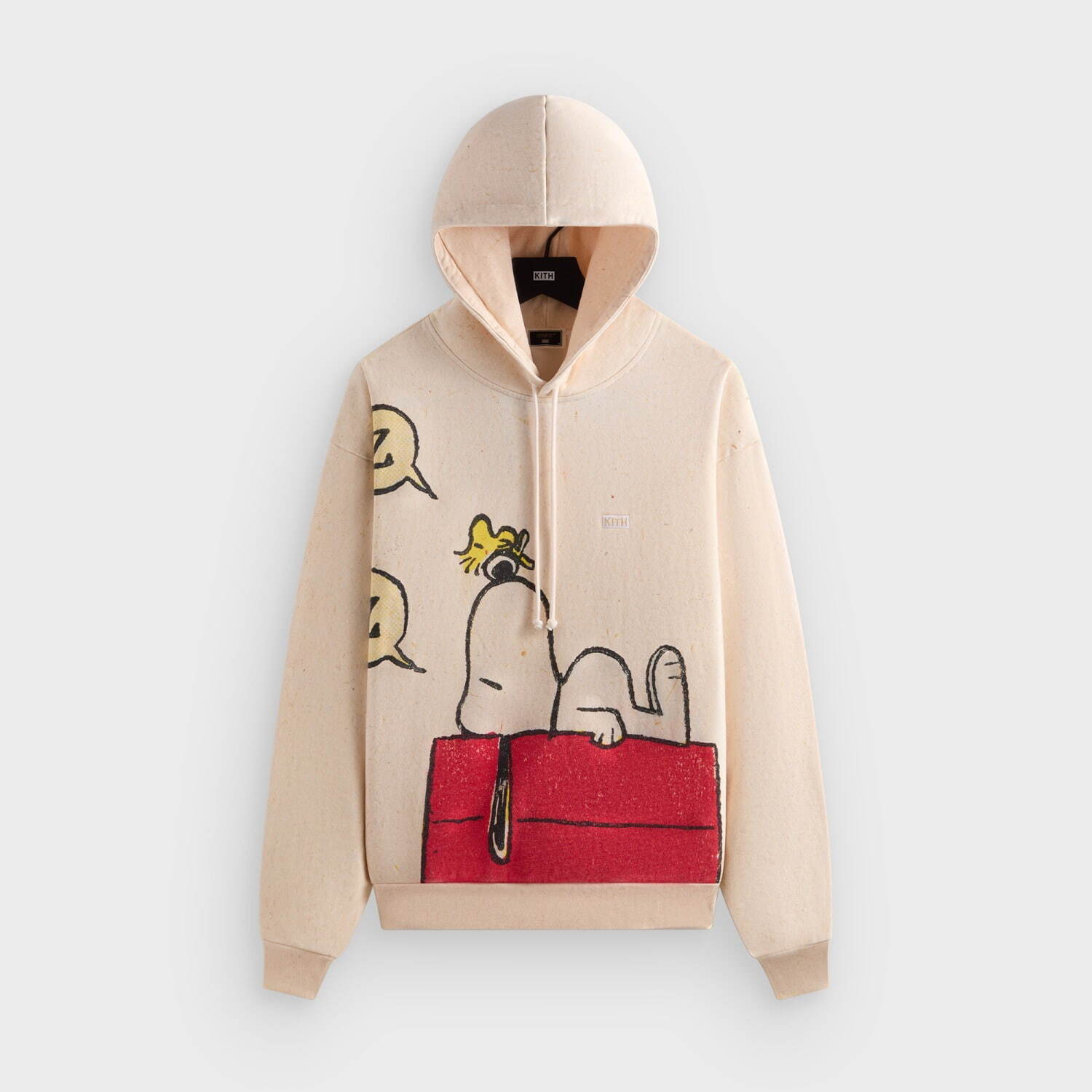 Kith「ピーナッツ」コラボアイテム、スヌーピー刺繍のジャケット