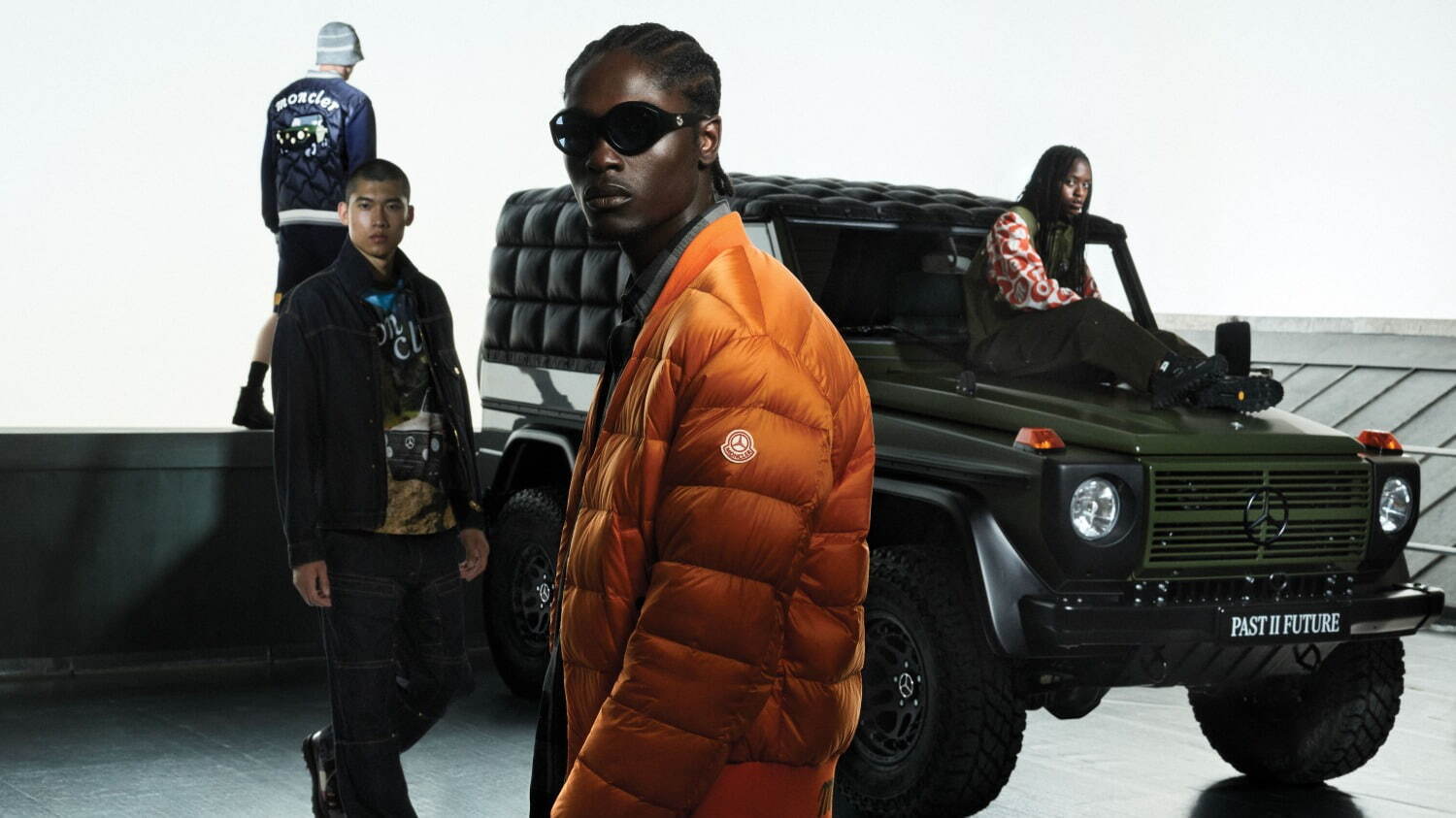 モンクレール × メルセデス・ベンツ バイ NIGO」ダウン