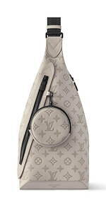 ルイ・ヴィトンのメンズレザーバッグ、エンボス加工の“凹凸モノグラム柄”ショルダー｜写真9