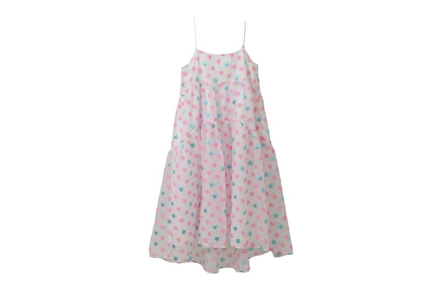 STAR JACQUARD SHEER DRESS 28,600円