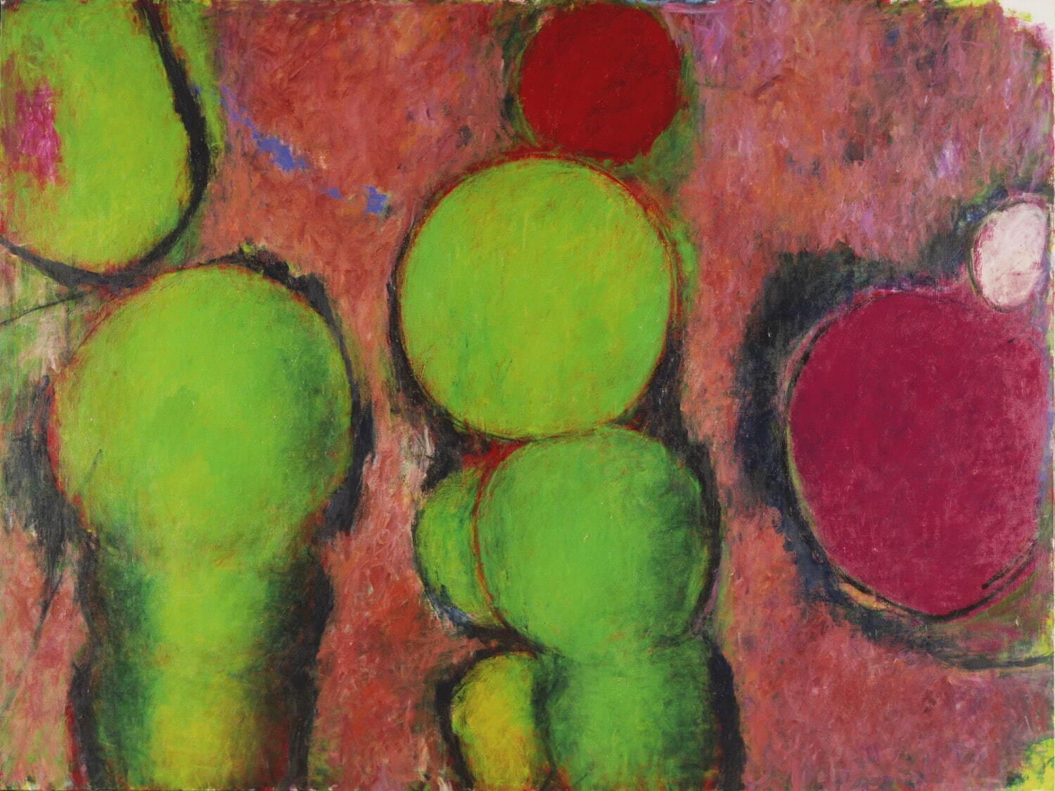 辰野登恵子 《UNTITLED 90-14》 1990年