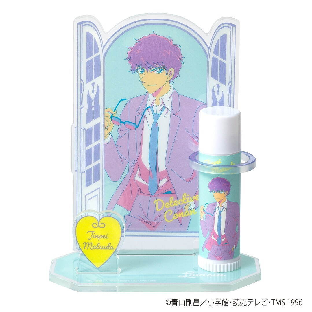 「ラヴィジア 名探偵コナンリップクリーム＆リップスタンドセット」1,870円＜新製品＞
