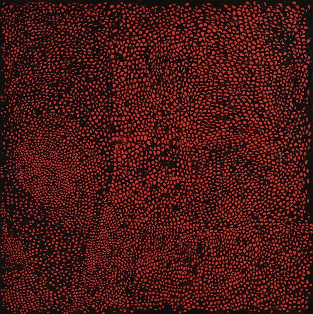 草間彌生 《永遠に尽きることのない平和と安らかさ》 2020年