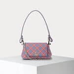 ヴィヴィアン・ウエストウッドの“タータンチェック柄”ハートバッグ＆がま口ショルダー｜写真1