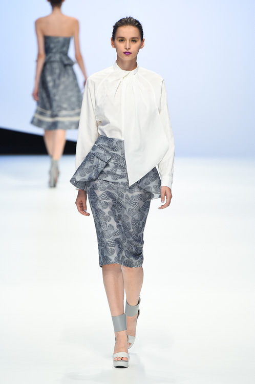 ハナエモリ デザイン バイ ユウ アマツ(HANAE MORI designed by Yu Amatsu) 2015年春夏ウィメンズコレクション シルエット - 写真29