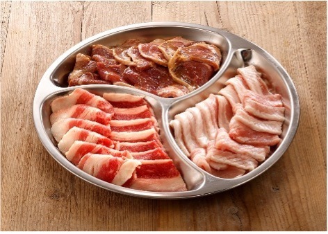 肉3種盛り合わせ