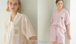 ピーチジョン　ルームウェア ピーチ・ジョン“バラを持ったクマ”刺繍の夏ルームウェア、Sexy