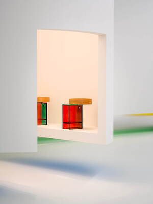 エルメスのホームコレクション、色鮮やかな“被せガラス”のオブジェ＆カシミアのブランケット｜写真51