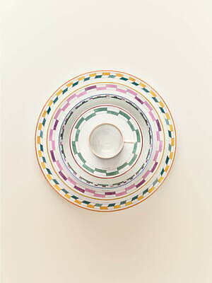 エルメスのホームコレクション、色鮮やかな“被せガラス”のオブジェ＆カシミアのブランケット｜写真41