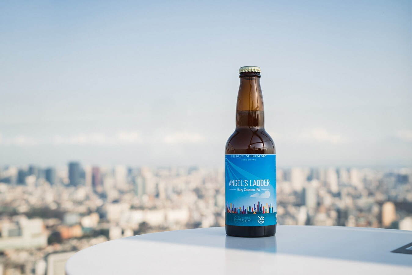 ザ・ルーフ 渋谷スカイオリジナルビール「エンジェルスズ ラダー」1400円