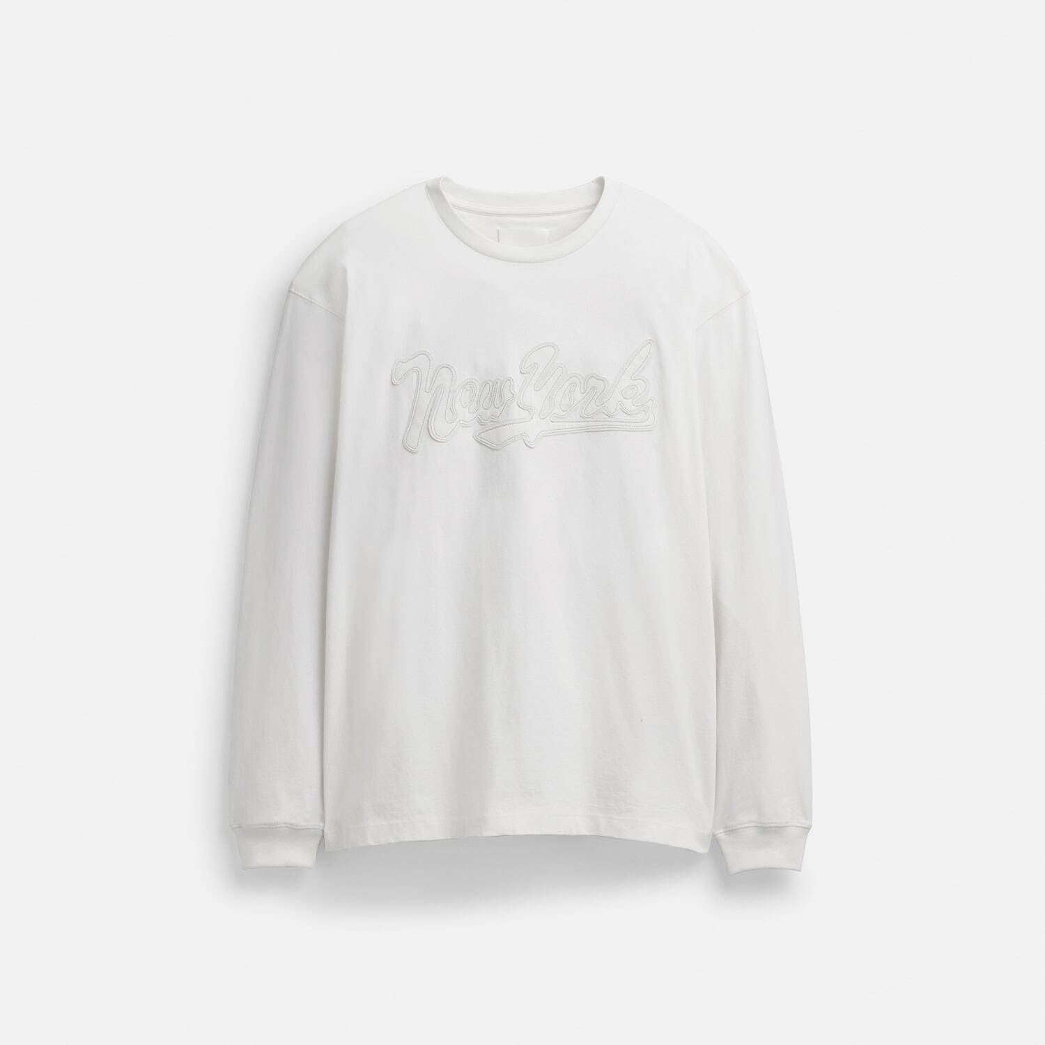 コーチ“真っ白”な25年春メンズウェア、恐竜「レキシー」Tシャツ