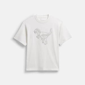 COACH - [コーチ] レキシー&キャリッジ Tシャツ 黒地 × 刺繍