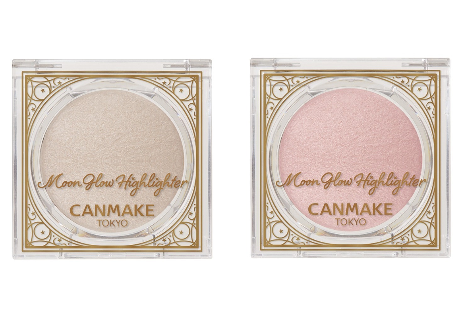 キャンメイク25年夏コスメ、“まるで月光”上品なつやを演出する「ムーングロウハイライター」