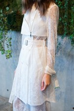 ヤストシ エズミ 2015年春夏コレクション - ジオメトリーに花々を閉じ込め表現した、フェミニティ｜写真12